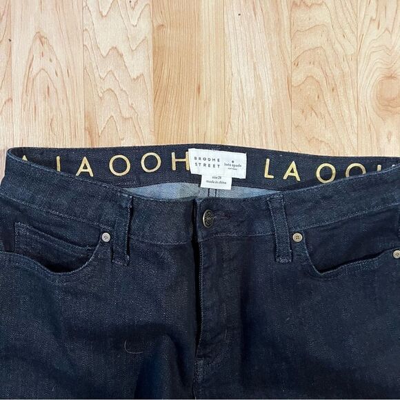 Kate Spade Broome Street Dark Wash Jeans Women’s 28 - Picture 3 of 7